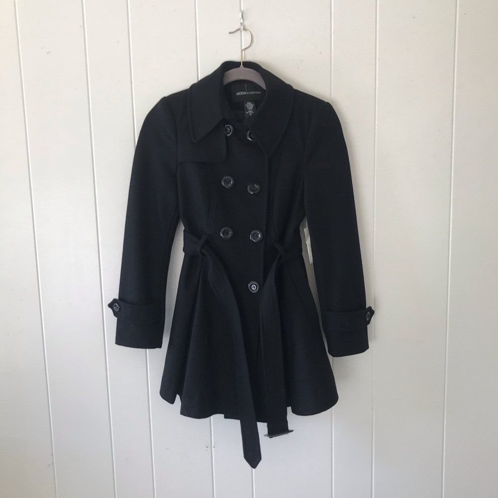 Victoria Secret black trench coat